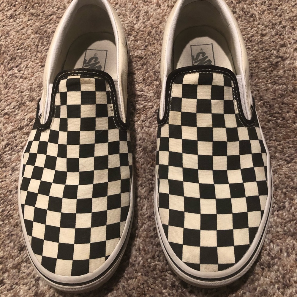 Vans check board men’s size 9